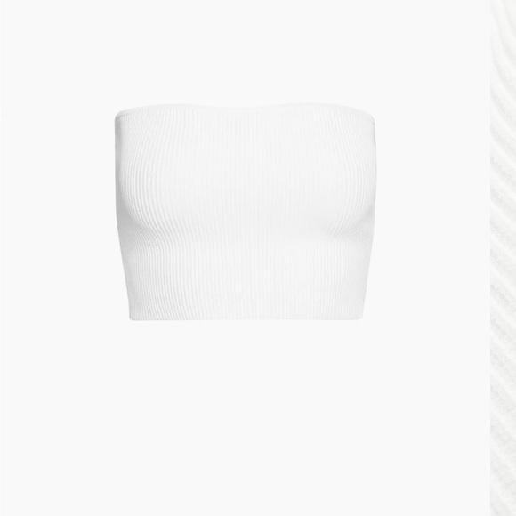 Aritzia sculpt knit cropped tube top - Picture 6 of 6